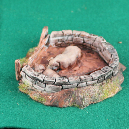 Décors GameScape 3D – Terrain modulaire 28/32 mm en filament

