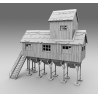 "Ruines WWII - Décors 3D 28mm pour Wargames & Dioramas Historiques"