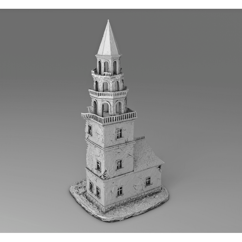 "Ruines WWII - Décors 3D 28mm pour Wargames & Dioramas Historiques"