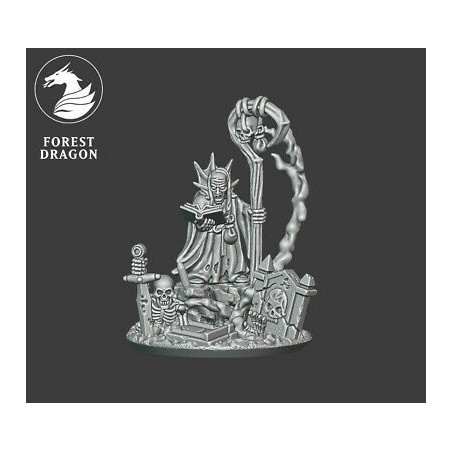 Forest Dragonimpréssion 3d--Undead-Necromancien-Morts vivants-Echelle 15mm