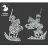 Forest Dragonimpréssion 3d--Undead-Vampire à cheval-Morts vivants-Echelle 15mm