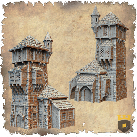 Décor impréssion 3D Watchtower Format 10mm