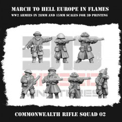 Angleterre Hiver - rifle squad 2  (2)