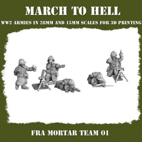 Infanterie France – Figurines 3D en Résine pour Wargames Historiques et Fantasy
