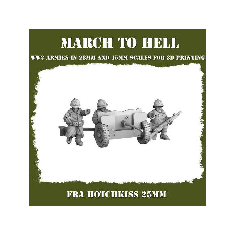 Infanterie France – Figurines 3D en Résine pour Wargames Historiques et Fantasy
