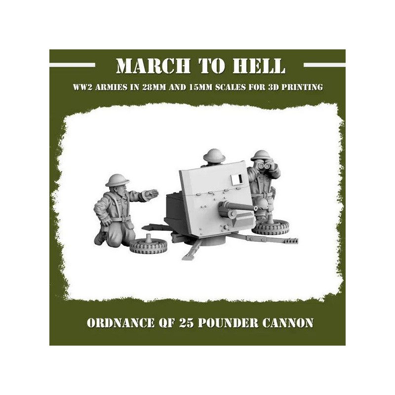 Infanterie Anglaise – Seconde Guerre mondiale | Figurines en Résine – La Boîte à Rabiots

