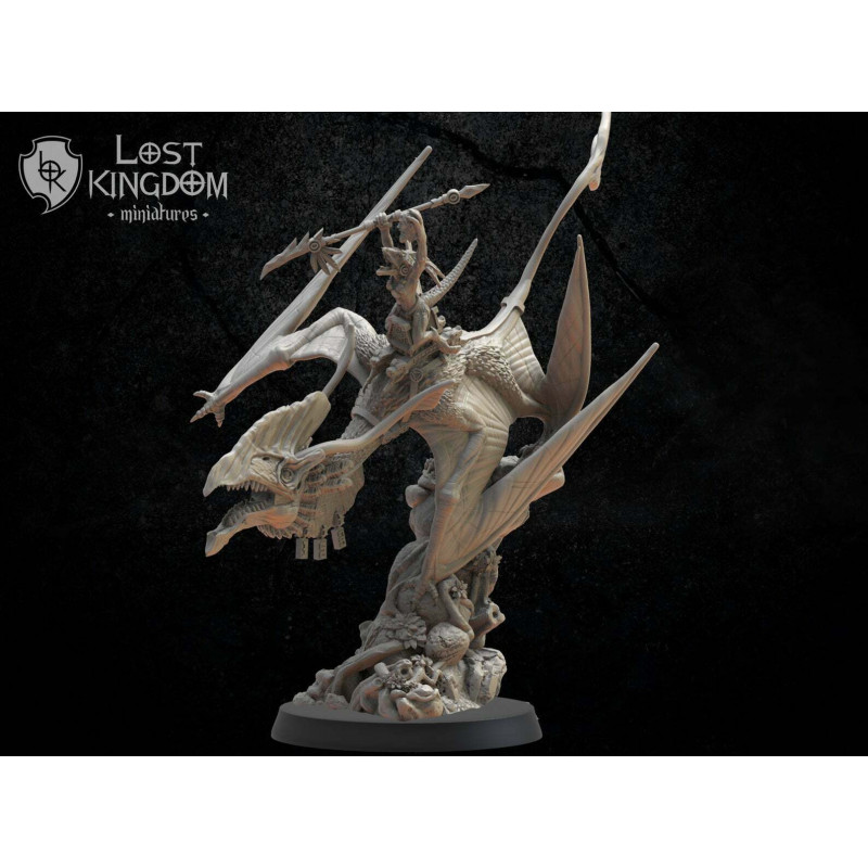 Guerriers Cuetzpal – Figurines Résine Fantasy 28mm | The Lost Kingdom

