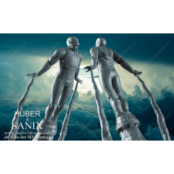 Iron Man impression 3D résine  18cm  (non peint) (2)