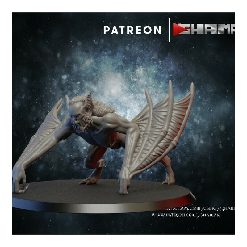 Figurines Morts-Vivants Ghamak – Armées Squelettiques et Horreurs Fantasy en 3D

