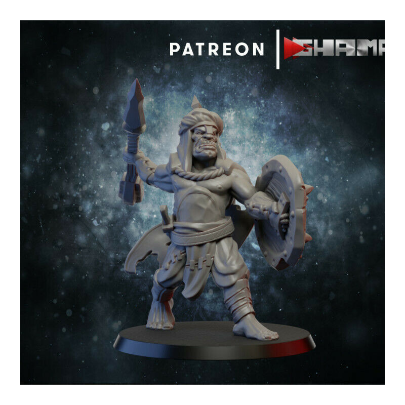 Figurines Orques et Gobelins Ghamak – Une Horde Sauvage et Impitoyable

