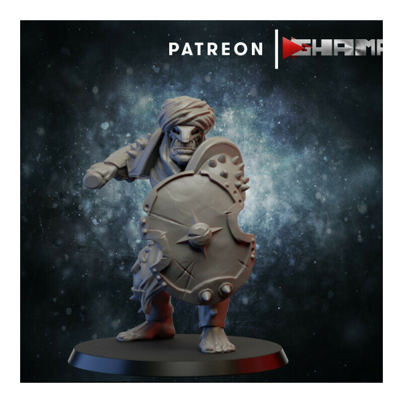 Figurines Orques et Gobelins Ghamak – Une Horde Sauvage et Impitoyable

