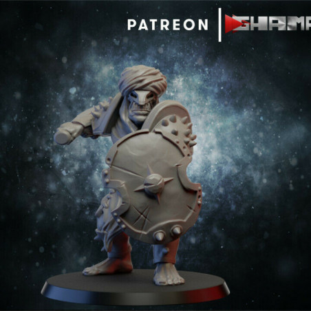 Figurines Orques et Gobelins Ghamak – Une Horde Sauvage et Impitoyable


