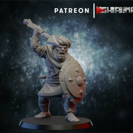 Figurines Orques et Gobelins Ghamak – Une Horde Sauvage et Impitoyable

