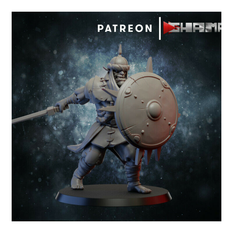 Figurines Orques et Gobelins Ghamak – Une Horde Sauvage et Impitoyable


