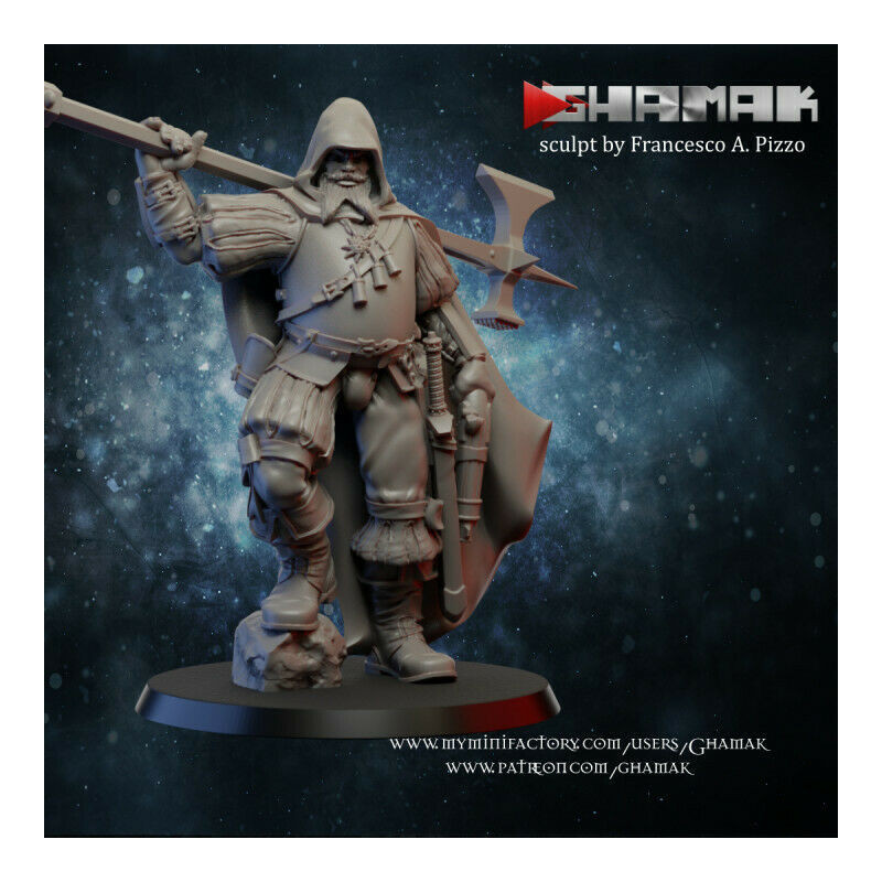 "Armée Humains Ghamak - Figurines & Décors 3D pour Wargames Fantasy"