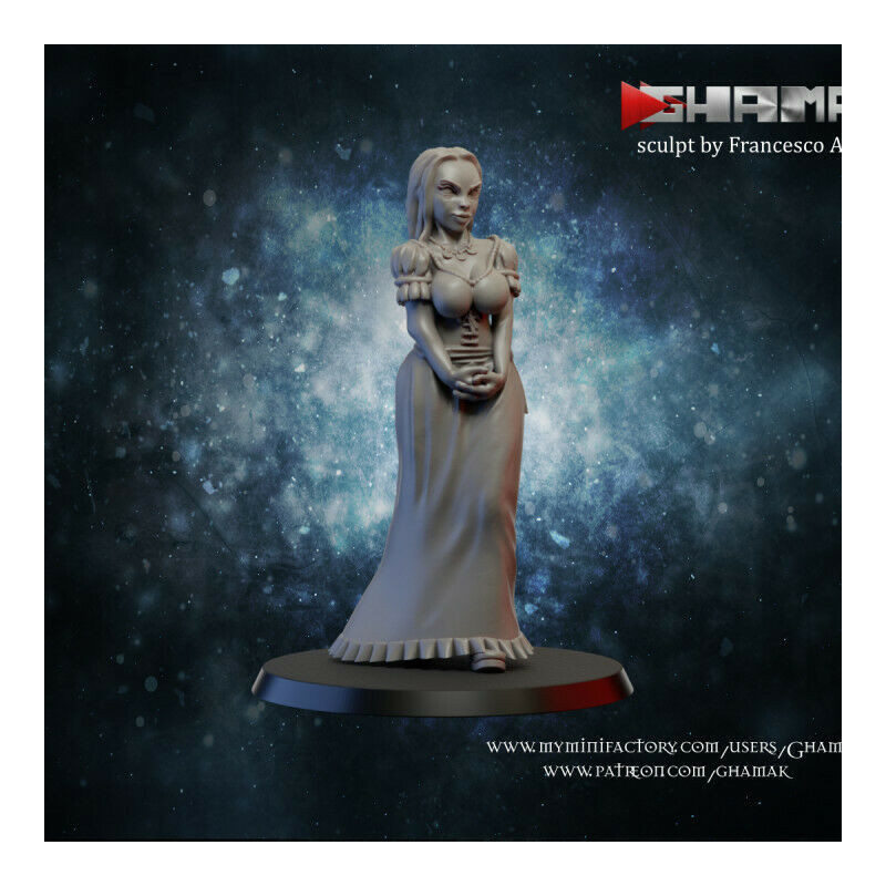 "Armée Humains Ghamak - Figurines & Décors 3D pour Wargames Fantasy"