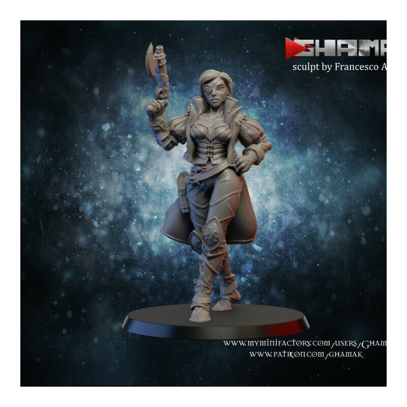 "Armée Humains Ghamak - Figurines & Décors 3D pour Wargames Fantasy"