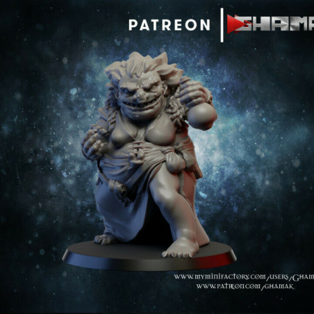 "Armée Humains Ghamak - Figurines & Décors 3D pour Wargames Fantasy"