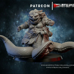 "Armée Humains Ghamak - Figurines & Décors 3D pour Wargames Fantasy"