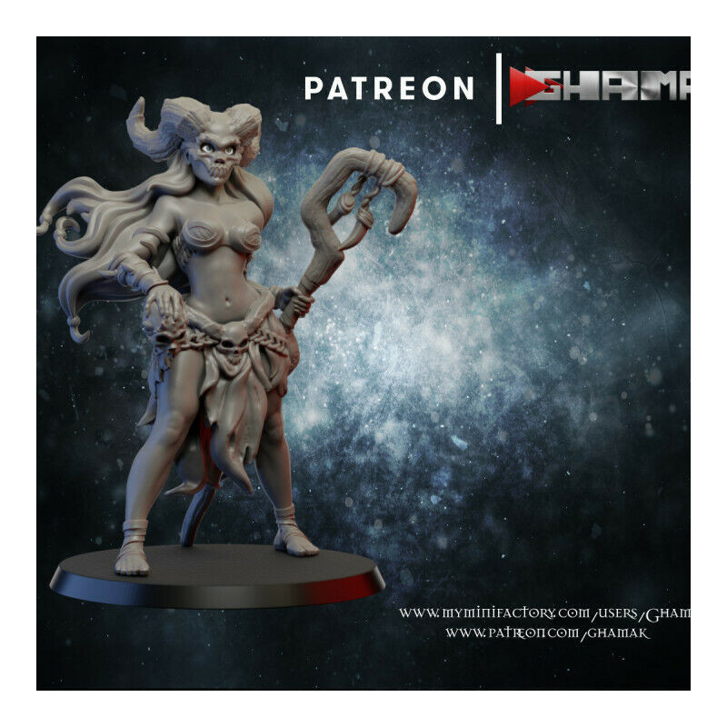 "Armée du Chaos Ghamak - Figurines 3D pour Wargames Fantasy & Batailles Épiques"