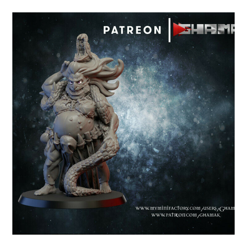 "Armée du Chaos Ghamak - Figurines 3D pour Wargames Fantasy & Batailles Épiques"