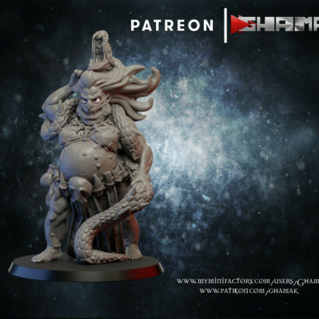 "Armée du Chaos Ghamak - Figurines 3D pour Wargames Fantasy & Batailles Épiques"