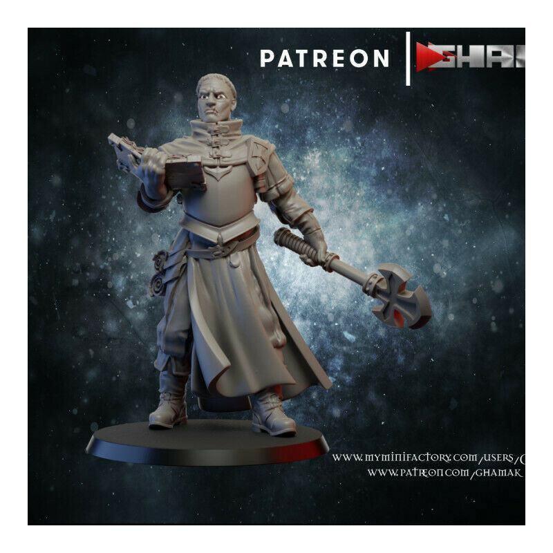 "Armée Humains Ghamak - Figurines & Décors 3D pour Wargames Fantasy"