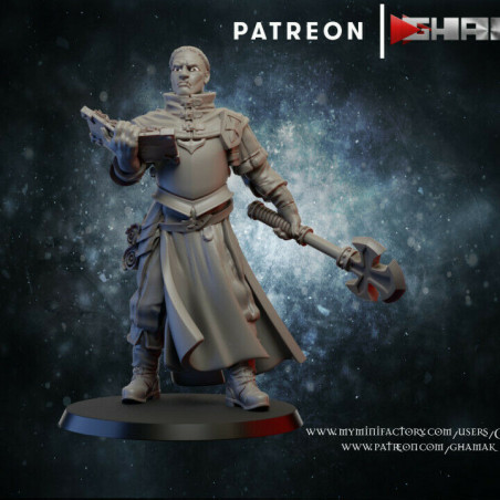"Armée Humains Ghamak - Figurines & Décors 3D pour Wargames Fantasy"