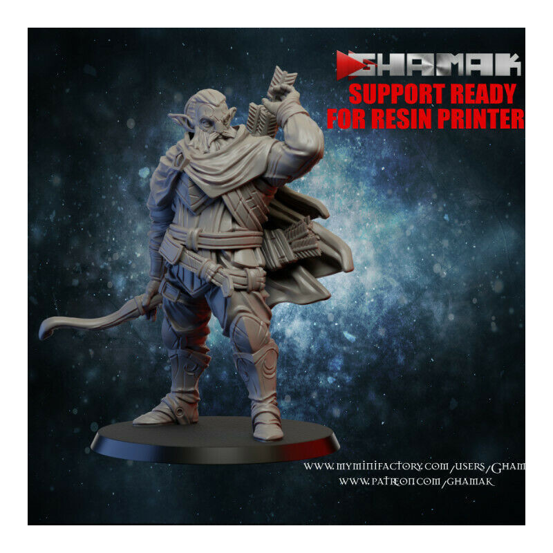 Figurines Elfes Ghamak – Grâce, Précision et Puissance Magique

