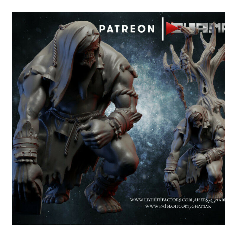 Figurines Morts-Vivants Ghamak – Armées Squelettiques et Horreurs Fantasy en 3D

