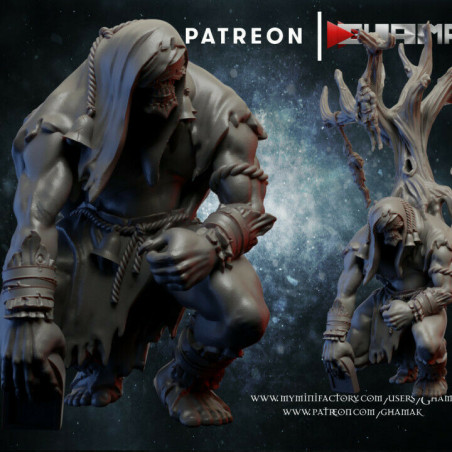 Figurines Morts-Vivants Ghamak – Armées Squelettiques et Horreurs Fantasy en 3D

