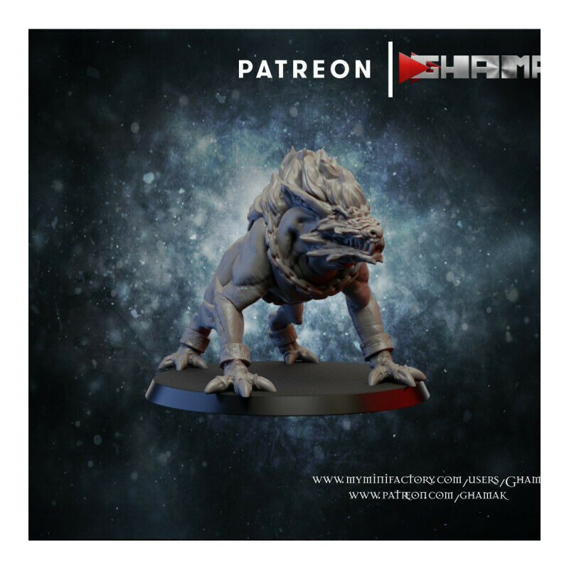 "Armée du Chaos Ghamak - Figurines 3D pour Wargames Fantasy & Batailles Épiques"