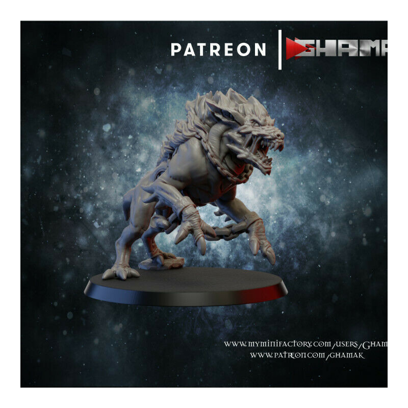 "Armée du Chaos Ghamak - Figurines 3D pour Wargames Fantasy & Batailles Épiques"
