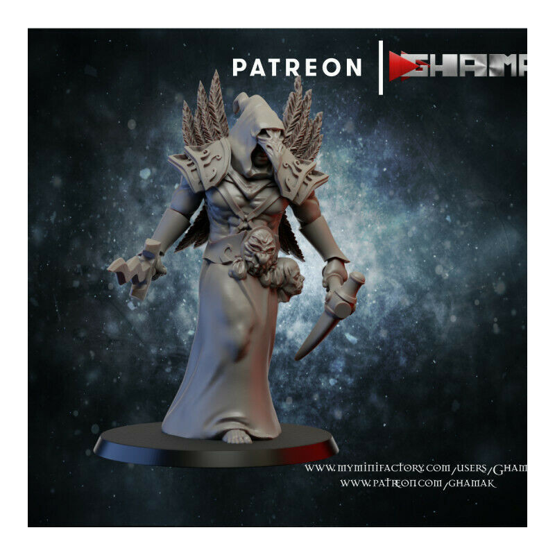 "Armée du Chaos Ghamak - Figurines 3D pour Wargames Fantasy & Batailles Épiques"