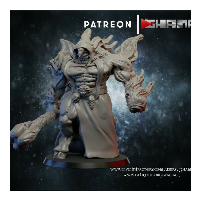 "Armée du Chaos Ghamak - Figurines 3D pour Wargames Fantasy & Batailles Épiques"