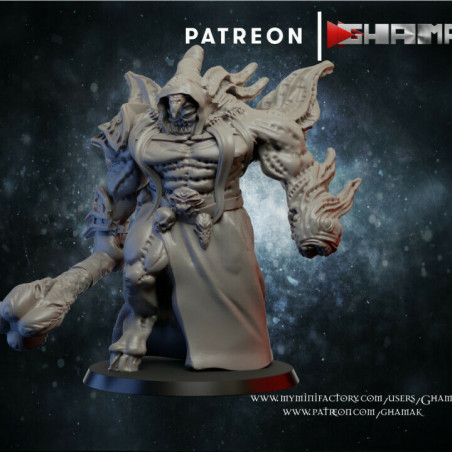 "Armée du Chaos Ghamak - Figurines 3D pour Wargames Fantasy & Batailles Épiques"