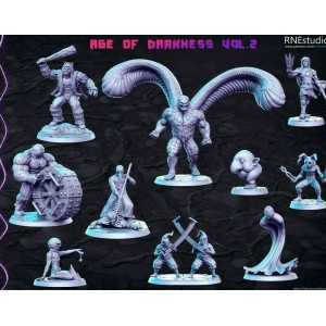 Impression 3D Figurines RN Studio Age of darkness vol 2