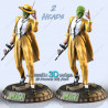 The Mask (full figure) figurine impression 3D résine  18cm  (non peint)