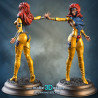 Jean Grey (X-men) figurine impression 3D résine  18cm  (non peint)
