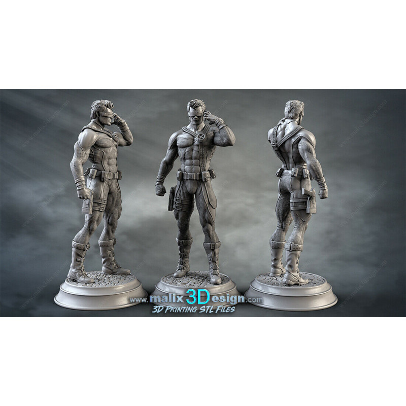 Cyclop figurine impression 3D résine  18cm  (non peint)