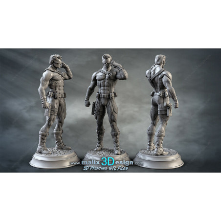 Cyclop figurine impression 3D résine  18cm  (non peint)