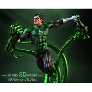 Green Lantern figurine...