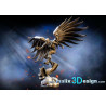 Vulture (Classic) figurine impression 3D résine  18cm (non peint)