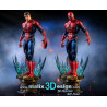 Spider man figurine impression 3D résine  18cm  (non peint)