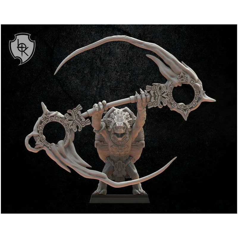 Guerriers Cuetzpal – Figurines Résine Fantasy 28mm | The Lost Kingdom

