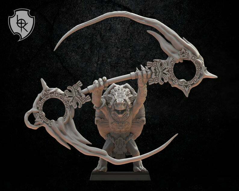 Old Saurians - Priest Skink Tortoise