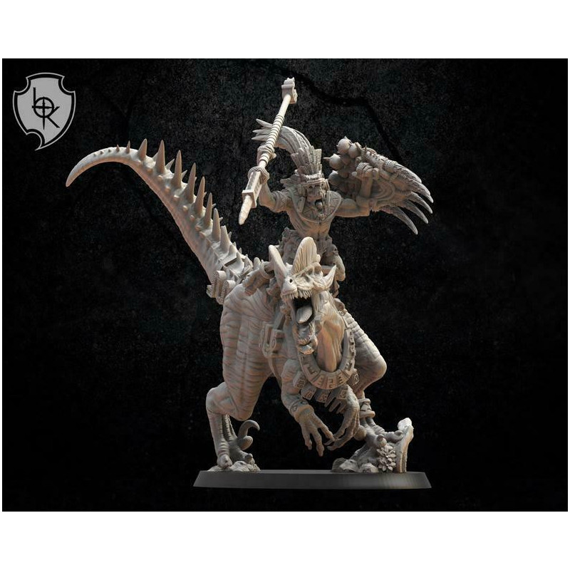 Guerriers Cuetzpal – Figurines Résine Fantasy 28mm | The Lost Kingdom

