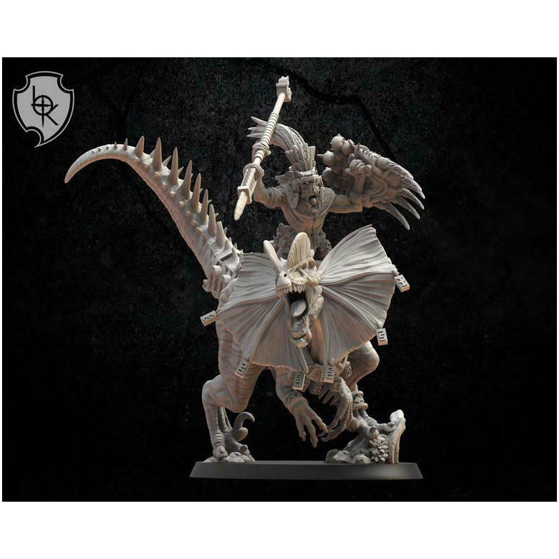 Guerriers Cuetzpal – Figurines Résine Fantasy 28mm | The Lost Kingdom

