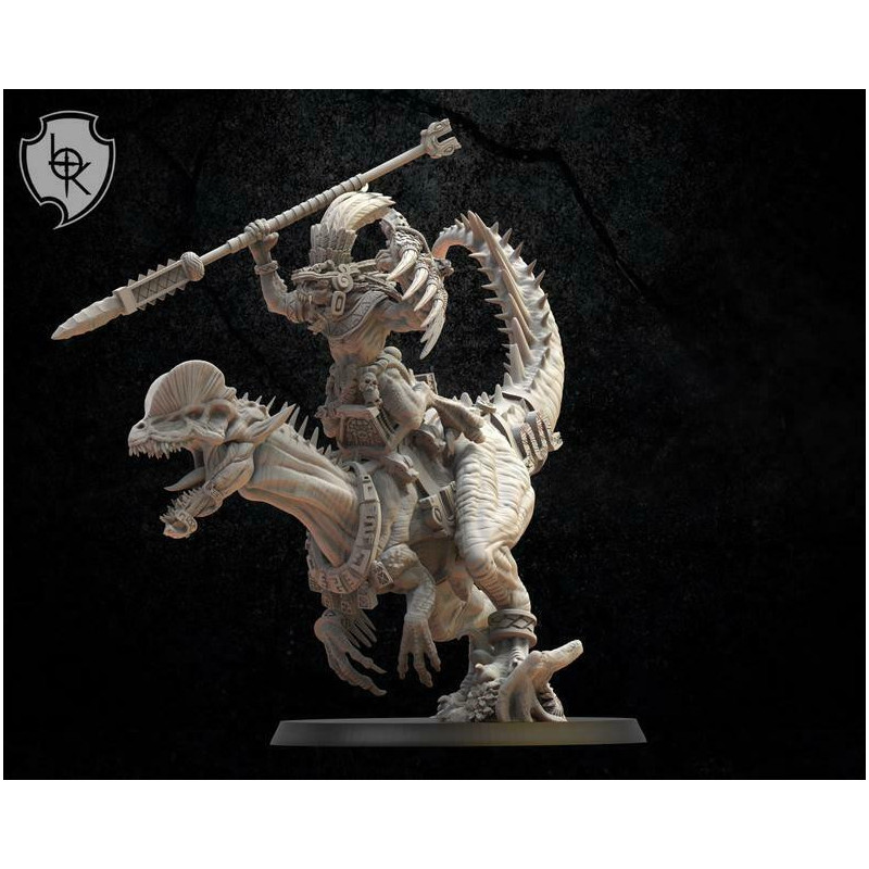 Guerriers Cuetzpal – Figurines Résine Fantasy 28mm | The Lost Kingdom

