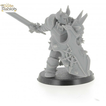3D figurine 28mm Jeux de rôle/9th age/Cthulu-Chaos warrior